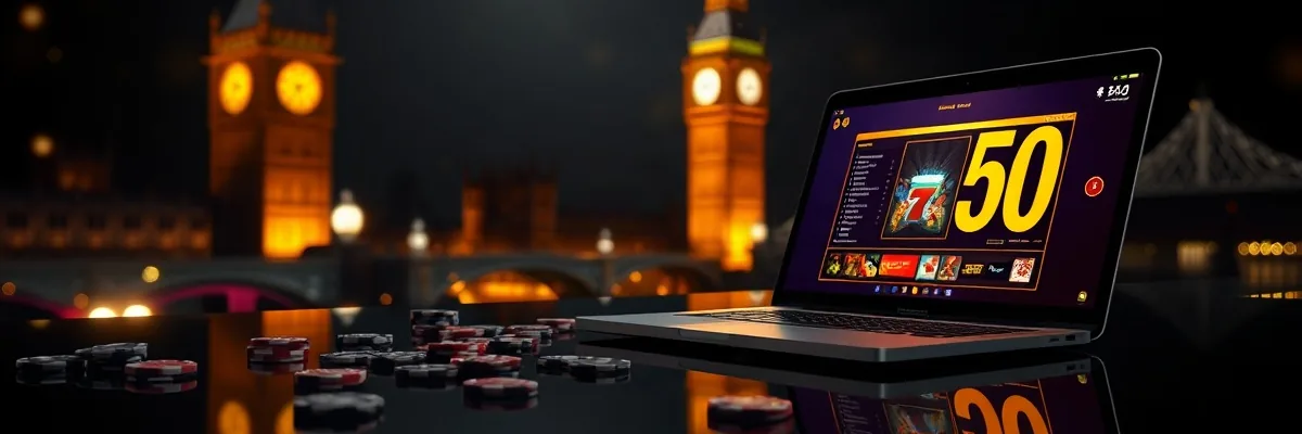 free online casino games in the UK — Break-even arithmetic for a typical £50 session